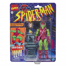 Figura hasbro marvel comics spider - man green goblin