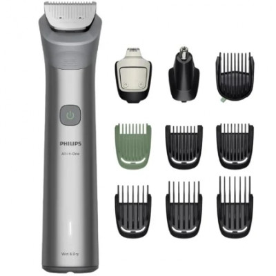Cortapelos All-In-One Trimmer Philips Series 5000 MG5921/15/ con Batería/ 10 Accesorios