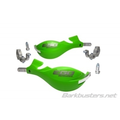 Kit de paramanos Barkbusters EGO cerrado universal Color verde EGO-005-02-GR