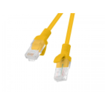 CABLE RED LANBERG LATIGUILLO CAT.6 UTP 1M NARANJA FLUKE PASSED