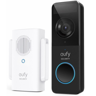Videoportero Inteligente doorbell Eufy Video Slim 1080p/ con Batería