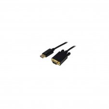 StarTech.com Cable 3m de Vͭdeo Adaptador Conversor DisplayPort DP a VGA - Convertidor Activo - 1080p - Negro