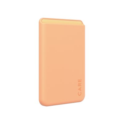 CARE by ® Fashionable Card Holder Peachy iPhone funda para teléfono móvil Transparente