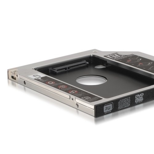 AISENS®  Adaptador disco duro de 7,0 mm para unidad óptica portátil de 9,5 mm