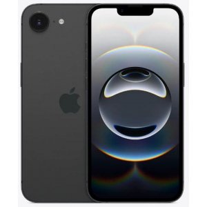 Teléfono móvil Smartphone Apple iPhone 16e, 8GB, 128GB, negro
