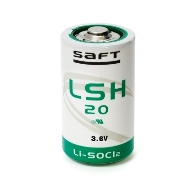 Pila Litio LSH20 3,6Vdc 13Amp 33x62mm SAFT D-R20