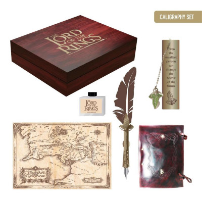 Set de papelería caligrafía the lord of the rings