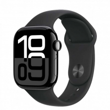 Apple Watch Series 10 OLED 42 mm Digital 374 x 446 Pixeles Pantalla táctil Negro Wifi GPS (satélite)