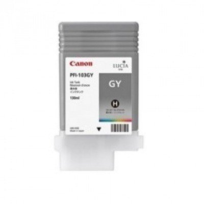 Cartucho canon pfi - 103gy gris ipf5100 - ipf6100 - ipf6200