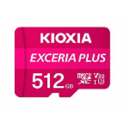 MICRO SD KIOXIA 512GB EXCERIA PLUS UHS-I C10 R98 CON ADAPTADOR