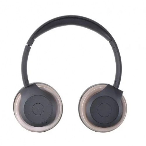 Auriculares Inalámbricos Fonestar Harmony-D OT/ con Microfono/ Bluetooth/ Negro y Dorado
