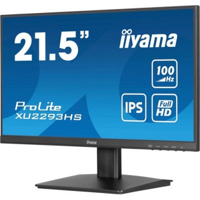 IIYAMA MONITOR PANEL IPS DE 21.5’’, REGULABLE, 100 HZ, HDMI, REDUCTOR DE LUZ AZUL, ALTAVOCES
