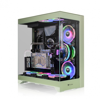 Caja ordenador gaming thermaltake cte e550 tg atx cristal templado verde