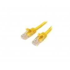 StarTech.com Cable de 1m Amarillo de Red Fast Ethernet Cat5e RJ45 sin Enganche - Cable Patch Snagless