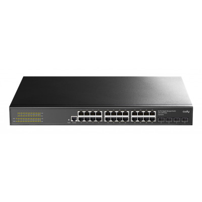 Cudy - GS2024S2 switch Gestionado L2/L3 Gigabit Ethernet (10/100/1000) 1U Negro