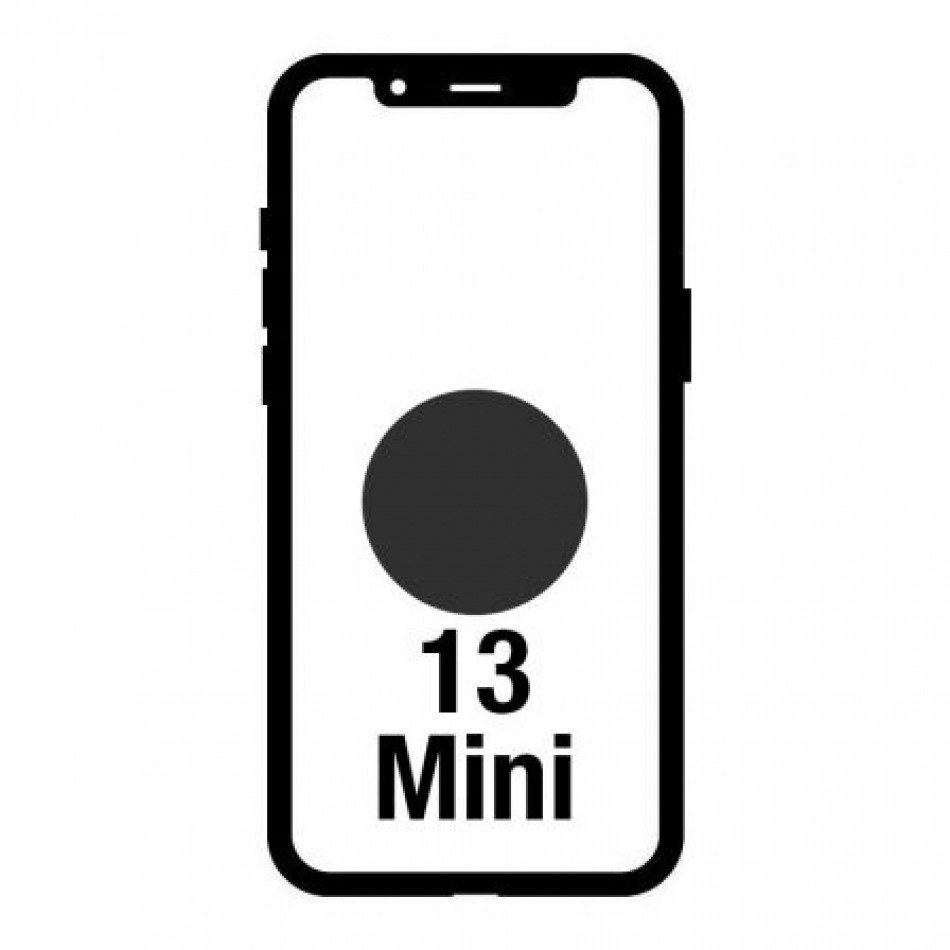 Smartphone Apple iPhone 13 Mini 128GB/ 5.4/ 5G/ Negro Medianoche