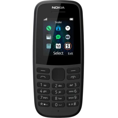 NOKIA 105 TA-1174 4TH EDITION DS BLACK OEM