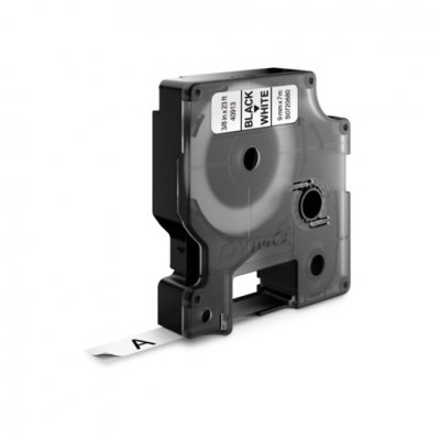 PK10 D1-CINTAS DYMO 12MMX7M NEG/BLA