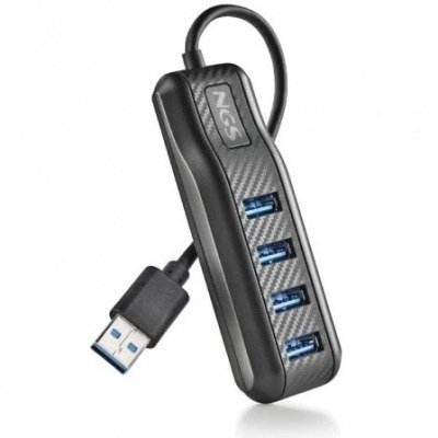 Hub USB NGS PORT3.0/ 4 Puertos USB 3.0
