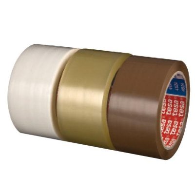 TESA Paq.6 rollos precinto Tesapack acrilico 66mx50mm marron