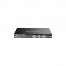 TP-Link Omada SG6428XHP switch Gestionado L3 Gigabit Ethernet (10/100/1000) Energ?a sobre Ethernet (PoE) 1U Negro