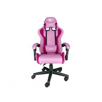 Talius Silla Hornet Gaming Negra/rosa, Butterfly, Base Nylon, Ruedas Nylon