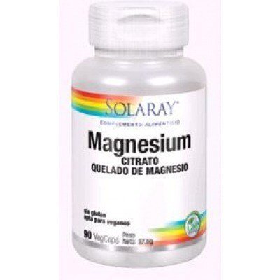 Solaray Magnesium 133 Mg 90 Vcaps