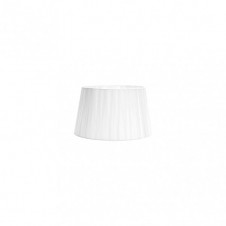 Pantalla Laura E27 Blanca 20dx15dx12h Conica Abierta