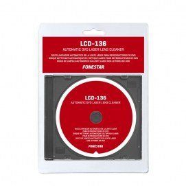 Disco limpiador automático de la lente láser para reproductores de DVD Fonestar LCD-136