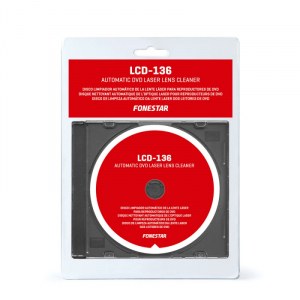 Disco limpiador automático de la lente láser para reproductores de DVD Fonestar LCD-136