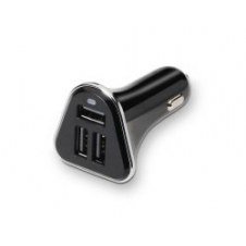 Cargador De Coche Tooq 3x Usb 2.0 26w Negro