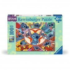 Puzzle ravensburger disney stitch 6+ 100 piezas