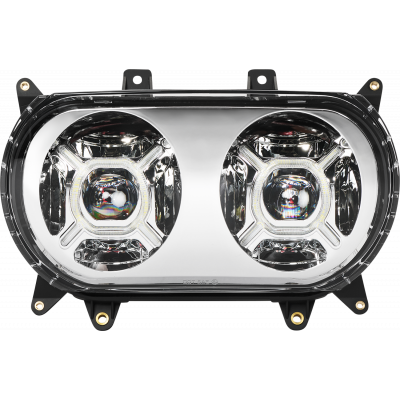 ProGLOW™ Double-X LED Headlight CUSTOM DYNAMICS PG-RG-C