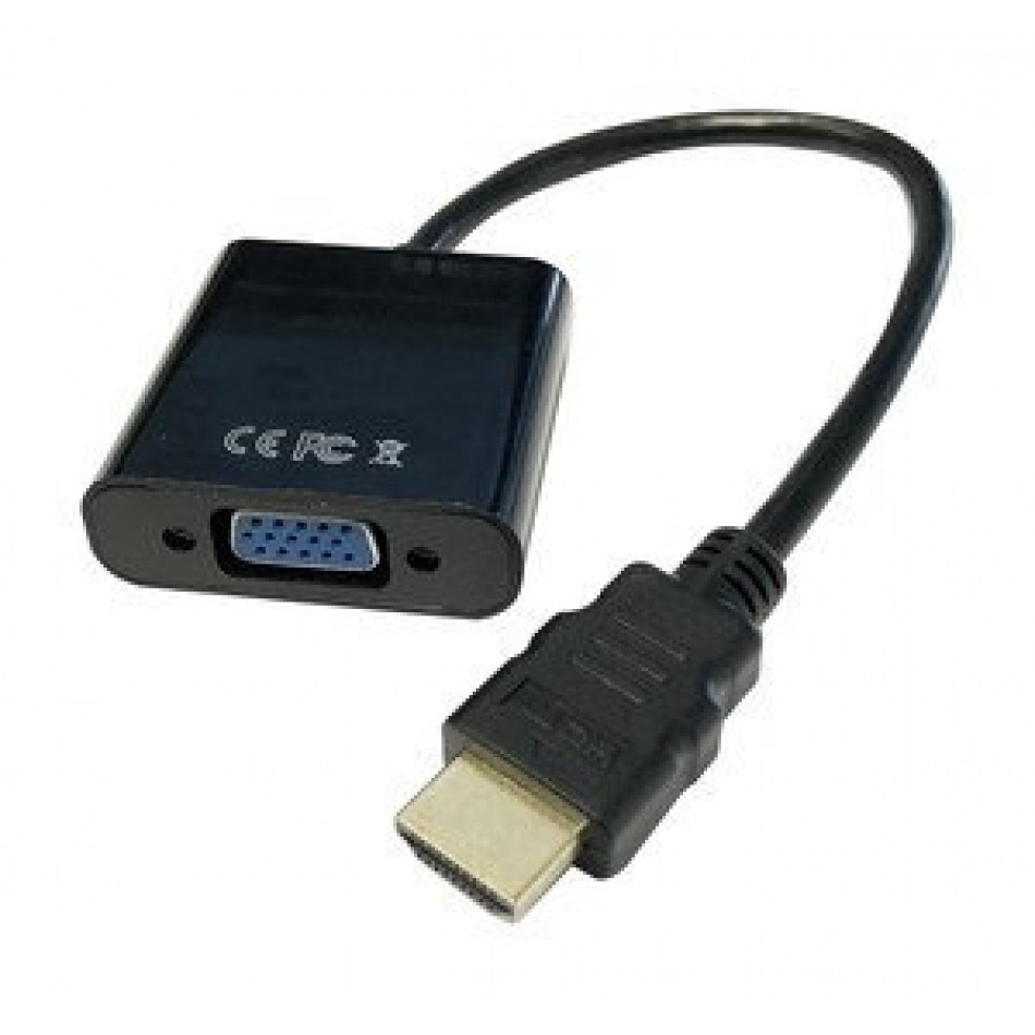 Conversor HDMI a VGA y audio con Conector HDMI
