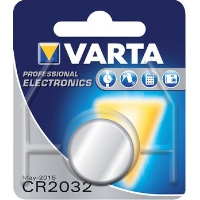 Pila Litio CR2032 VARTA 3Vdc 250mAh (Blister 1 pila)