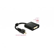 DeLOCK Adaptador de cable de v?deo 0,25 m Mini DisplayPort, DVI-I Negro