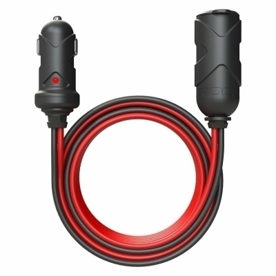 Adaptador NOCO para enchufe de 12 V, con cable prolongador de 3.66 m GC019