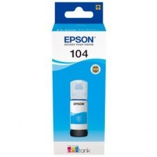 Cartucho ecotank epson 104 cian ink 65ml botella