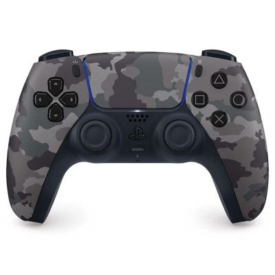 Mando inalámbrico dualsense®grey camouflage : para ps5 - pc - mac y móvil