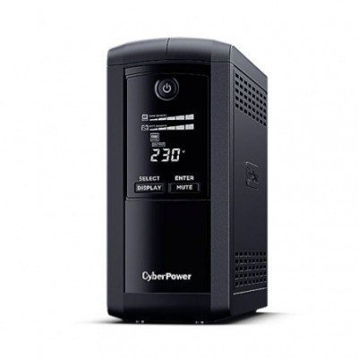 SAI Línea Interactiva Cyberpower VP1000ELCD/ 1000VA550W/ 4 Salidas/ Formato Torre