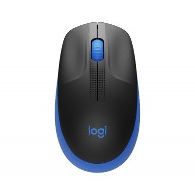 Ratón Inalámbrico Logitech M190/ Hasta 1000 DPI/ Azul