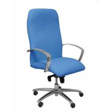 Piqueras y Crespo Sillón Caudete similpiel azul claro