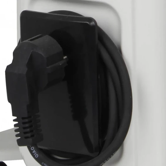 Radiador de aceite Orbegozo RF 1000, 1.000 W, 5 elementos, 2 potencias, termostato regulable, blanco - imagen 4