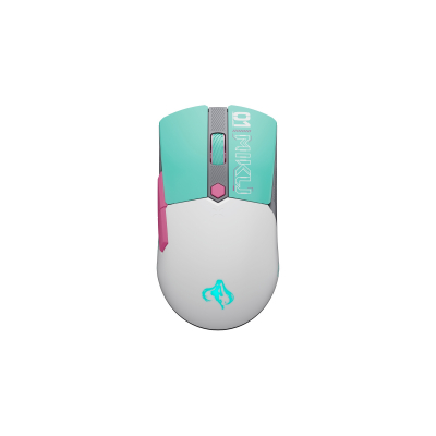 TUF Gaming Mini Wireless Mouse Hatsune Miku Edition ratón Juego mano derecha RF Wireless + Bluetooth + USB Type-A Óptico 1200 DPI