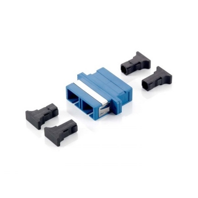 ADAPTADOR FIBRA OPTICA SC DUPLEX MONOMODO PACK 12u