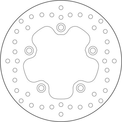 Disco de freno Brembo 68B407P4 68B407P4