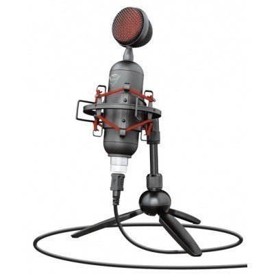 Trust Microfono USB para Streaming Negro