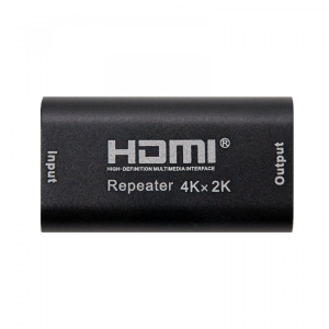 Nanocable Repetidor HDMI, A/H-A/H, NEGRO