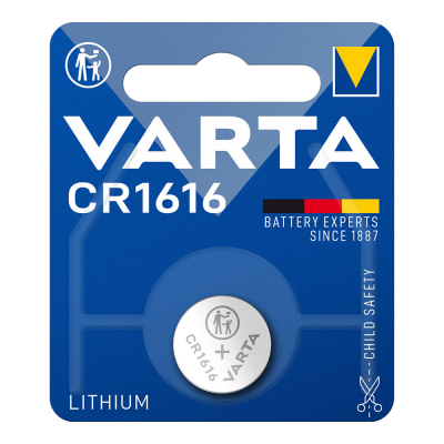 Micro pila de boton lithium cr1616 3v (blister 1 unid.) ø16x1,6mm