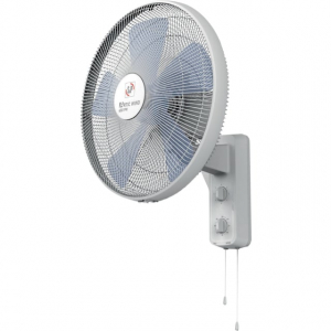 Ventilador de pared S&P Artic Wind 400 PM, 55W, 5 aspas, 40 cm, 3 velocidades, cabezal inclinable y oscilante, blanco